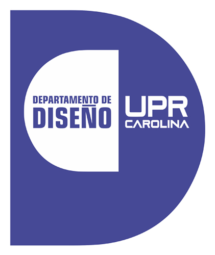 Logo del Departamento de Diseño de la Universidad de Puerto Rico en Carolina