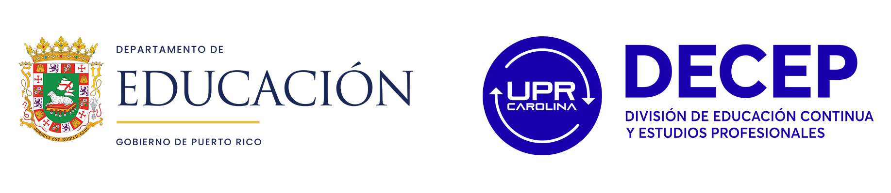 Logos DEPR y DECEP